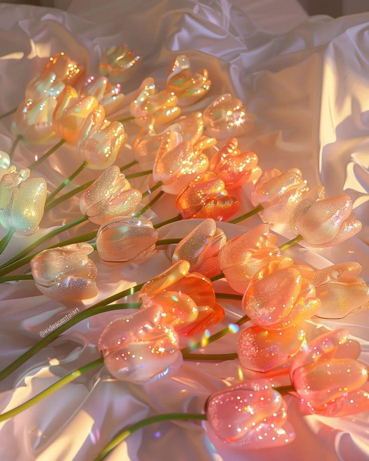 Whisper of Dawn Floral Embrace